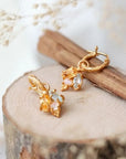 3 Petals • Hoop Earrings Ananda Soul