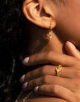 3 Petals • Hoop Earrings Ananda Soul