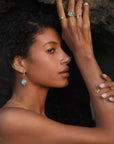 Eye of The Storm • Hoop Earrings Ananda Soul