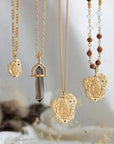 I see with my Soul • Crystal Necklace Ananda Soul