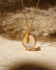 Angel Whispers Necklace • Rose Quartz Ananda Soul