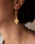 One Day at a Time • Hoop Earrings Ananda Soul