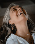 One Day at a Time • Hoop Earrings Ananda Soul
