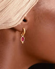 Gentle Heart Hoop • Earrings Ananda Soul