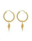One Day at a Time • Hoop Earrings Ananda Soul