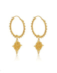 One Day at a Time • Hoop Earrings Ananda Soul