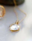 Angel Whispers Necklace • Rose Quartz Ananda Soul