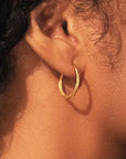 Swirl of Light • Hoop Earrings Ananda Soul