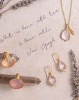Angel Whispers Necklace • Rose Quartz Ananda Soul