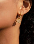 Boundless Compassion • Small Hoop Earrings Ananda Soul