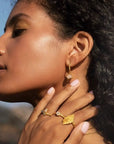Boundless Compassion • Small Hoop Earrings Ananda Soul
