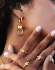 Boundless Compassion • Big Hoop Earrings Ananda Soul