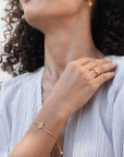 Three Petals Bracelet • Cord Ananda Soul