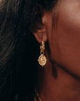 Unbroken Light • Hoop Earrings Ananda Soul