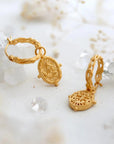 Unbroken Light • Hoop Earrings Ananda Soul