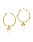 I Am At Peace • Hoop Earrings Ananda Soul