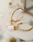 I Am At Peace • Hoop Earrings Ananda Soul