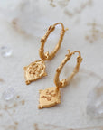 Gentle Devotion • Hoop Earrings Ananda Soul