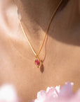 Gentle Heart • Cord Necklace