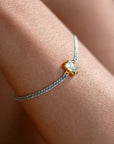 Resting Heart Bracelet • Cord