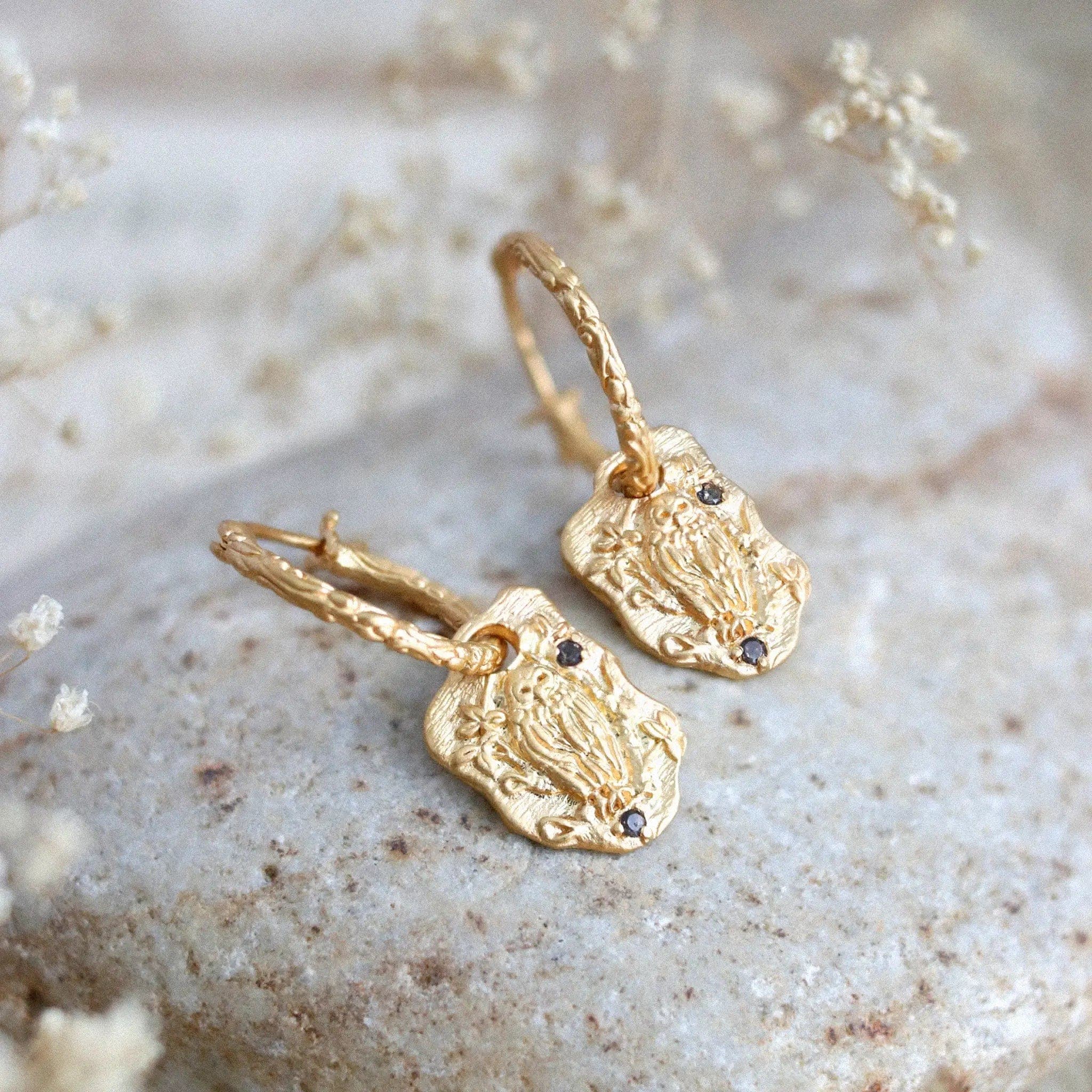 Soul Wisdom Hoop Earrings