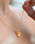 Three Petals • Cord Necklace