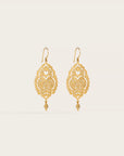 Breath of Life Earrings • Citrine Ananda Soul