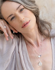 Dare to Shine Angel Necklace Sterling Silver