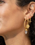 Gentle Devotion • Hoop Earrings Ananda Soul