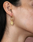 Gentle Devotion • Hoop Earrings Ananda Soul