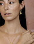 Gentle Devotion • Hoop Earrings Ananda Soul