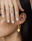Gentle Devotion • Hoop Earrings Ananda Soul