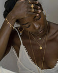 I Am At Peace • Hoop Earrings Ananda Soul