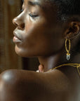 I Am At Peace • Hoop Earrings Ananda Soul
