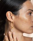 I Am At Peace • Hoop Earrings Ananda Soul