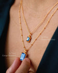 In Time • Necklace (Large Kyanite) Ananda Soul