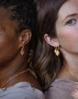 Resting Heart • Hoop Earrings Ananda Soul