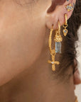 True To Myself • Hoop Earrings Ananda Soul