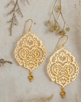 Breath of Life Earrings • Citrine Ananda Soul