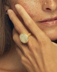 Wise Wild & Free Ring • Moonstone Ananda Soul