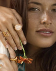 Wise Wild & Free Ring • Moonstone Ananda Soul
