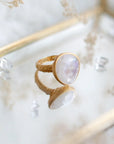 From Darkness to Light Ring • Moonstone Ananda Soul