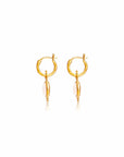 Intuitive Wisdom • Hoop Earrings Ananda Soul