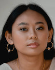 Shoot for The Moon • Hoop Earrings Ananda Soul