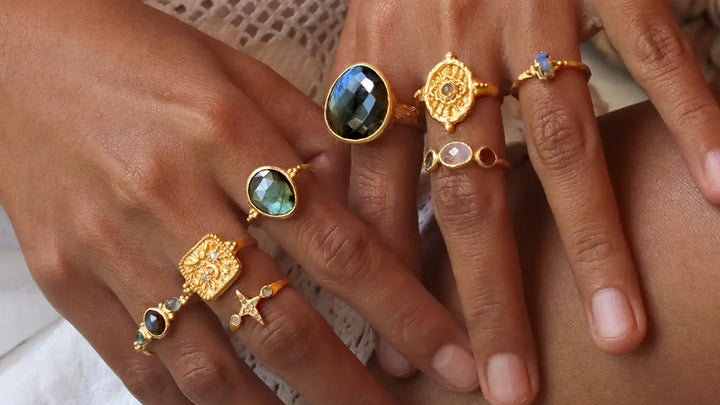 The rings we can't get enough of – a ring stacking guide by colors and gemstones