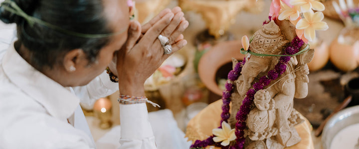 Elements and intentions of a Balinese Blessing ceremony