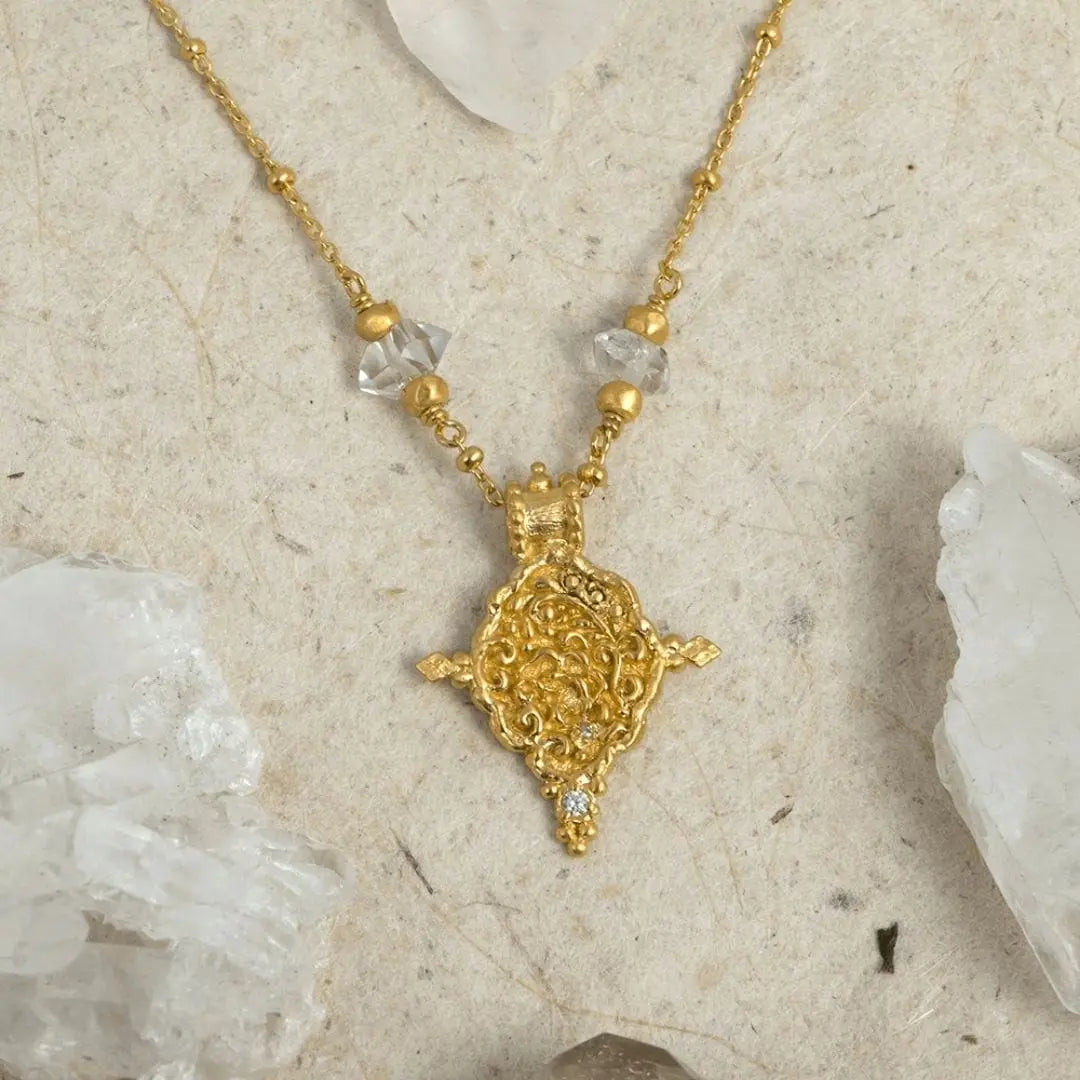 One Day at a Time Herkimer • Necklace Ananda Soul