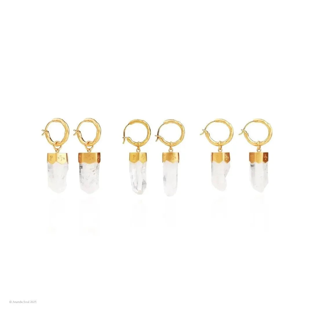 Boundless Compassion • Big Hoop Earrings Ananda Soul