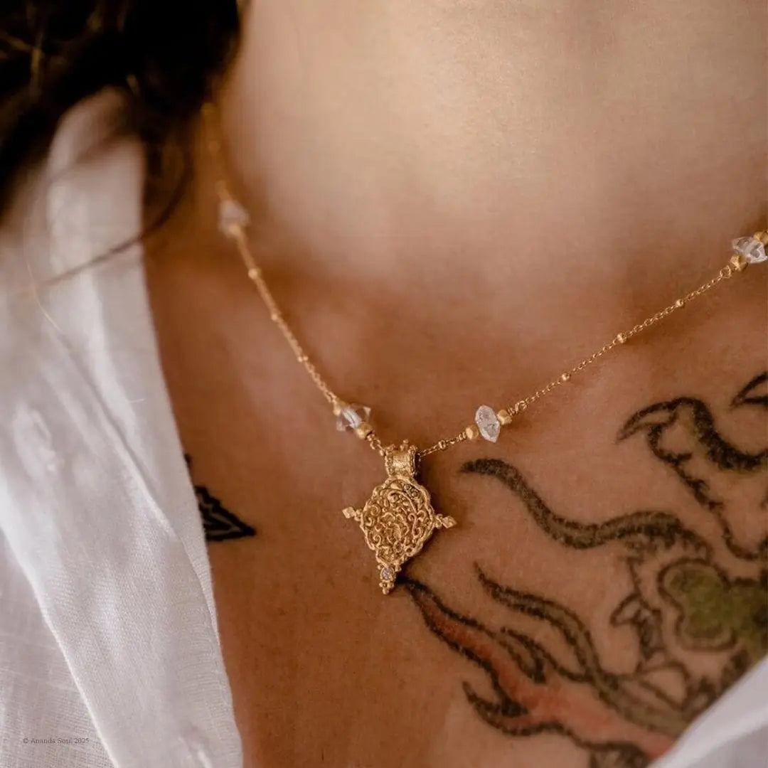 One Day at a Time Herkimer • Necklace Ananda Soul