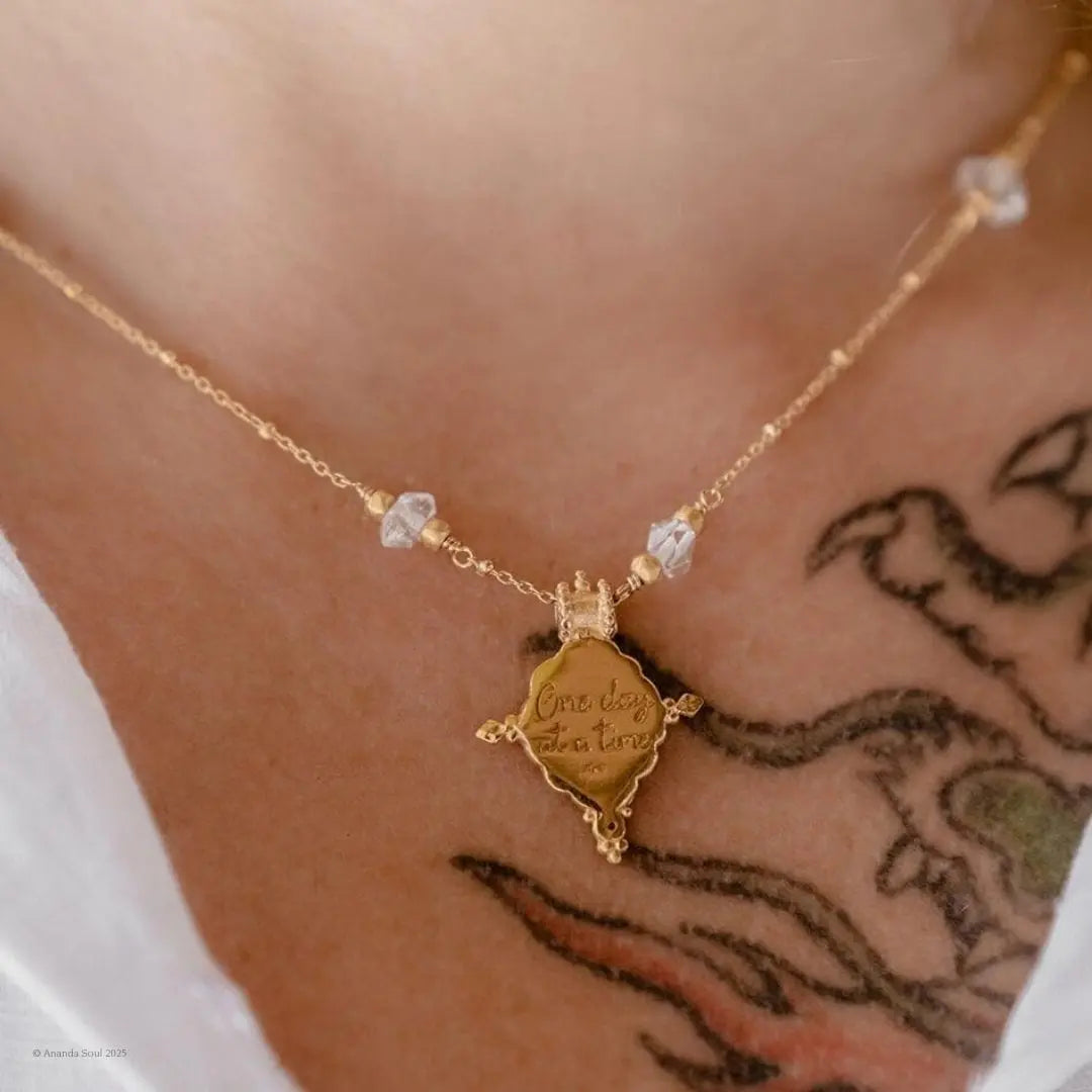 One Day at a Time Herkimer • Necklace Ananda Soul